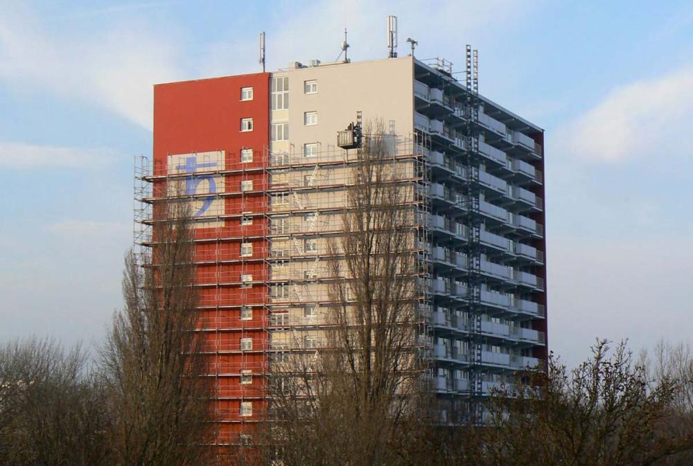 Panoramaflat aan de Saturnusstraat in Spijkenisse